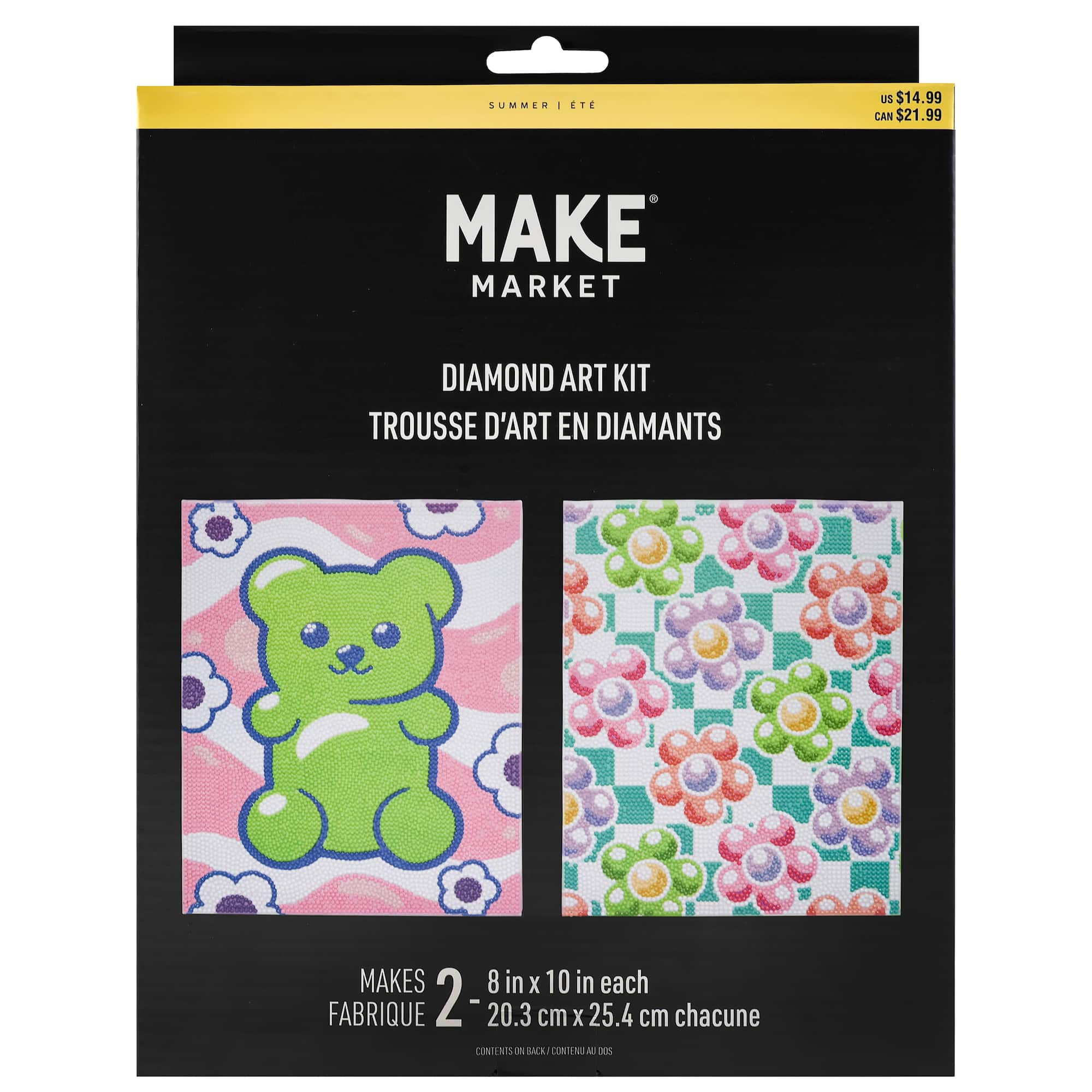 8" x 10" Gummy Bear Diamond Art Kit by Make Market®